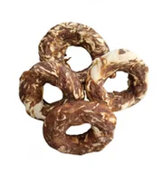 Przysmaki dla psów - SMACZAKI Krążki Wołowe Owinięte Królikiem i Dorszem 500g 4szt - miniaturka - grafika 1