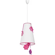 Lampy sufitowe - Nowodvorski Dziecięca LAMPA wisząca PRASLIN 5302 biały-Różowy - miniaturka - grafika 1