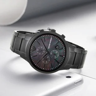 Zegarek Emporio Armani Renato Chrono AR11275 - Zegarki męskie - miniaturka - grafika 6