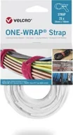 Taśmy klejące - VELCRO One Wrap 13 mm x 200 mm, 25 sztuk, biała - miniaturka - grafika 1
