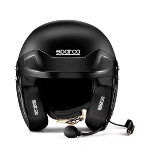 Kask otwarty Sparco Air RJ-I czarny (FIA) - Kaski do sportów motorowych - miniaturka - grafika 2