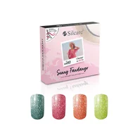 Lakiery hybrydowe - Silcare Sunny Fandango Zestaw hybryd 4 x 4.5g - miniaturka - grafika 1
