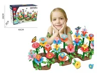 Klocki - Klocki kwiatki do układania ogród kwiatowy 148 el - miniaturka - grafika 1