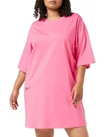 Sukienki - Replay Sukienka damska na co dzień, 304 różowa przybranie, XXS - miniaturka - grafika 1