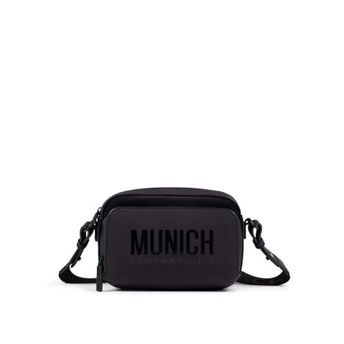 MUNICH Essence Recycled FW25 Crossbody Camera C/Black, Torby i plecaki damskie, Czarny (Black)