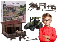Figurki dla dzieci - Traktor Farma Figurki Mały Rolnik Zagroda Zwierzątka Zabawka Na Prezent - miniaturka - grafika 1