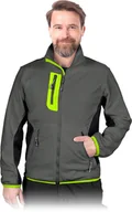 Odzież robocza - BLUZA Z POLARU OCHRONNA LHOLLMAN LH-FMN-P; CIEMNOSZARO-CZARNO-ŻÓŁTY (M) - miniaturka - grafika 1