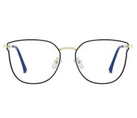 Okulary korekcyjne, oprawki, szkła - Okulary kocie do komputera damskie z filtrem BLUE Light zerówki 2555A (wideo) - miniaturka - grafika 1