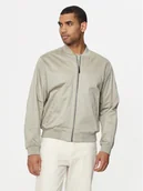 Kurtki męskie - Calvin Klein Kurtka bomber Hero K10K113496 Beżowy Regular Fit - miniaturka - grafika 1