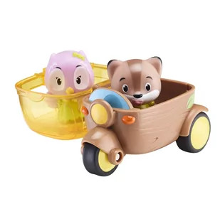 Klorofil Motocykl z Wózkiem Bocznym i zwierzątko - Figurki dla dzieci - miniaturka - grafika 1