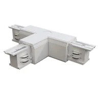 Lampy pozostałe - TRINITY łącznik T trójnik prawy biały do szyny 3-fazowej natynkowej - miniaturka - grafika 1