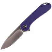 Noże - Nóż składany CIVIVI Elementum Flipper Purple G10, Satin Finish (C907V) - miniaturka - grafika 1