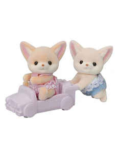Sylvanian Families Akcesoria dla lalek "Desert fox twins" - 3+ - Akcesoria dla lalek - miniaturka - grafika 1