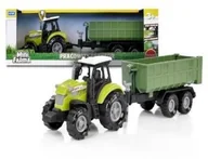 Samochody i pojazdy dla dzieci - Traktor z przyczepą - miniaturka - grafika 1