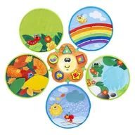 Zabawki sensoryczne - Chicco Ścieżka Sensoryczna Mata 4 Pory Roku Sorter - miniaturka - grafika 1