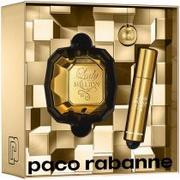 Zestawy perfum damskich - Paco Rabanne Lady Million zestaw 50 ml Edp 50 ml + Edp 10 ml + Breloczek dla kobiet - miniaturka - grafika 1