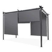 Kratki i pergole - Zadaszenie na taras SPRINT PLUS 3x4 Anthracite/Grey - HARDMAISTER - miniaturka - grafika 1