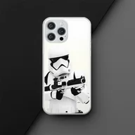 Etui i futerały do telefonów - Etui Szturmowiec 007 Star Wars Nadruk częściowy Przeźroczysty Producent: Xiaomi, Model: REDMI NOTE 12 4G - miniaturka - grafika 1