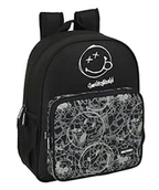 Plecaki - Safta Smiley World Urban Flow, Czarny, 320x120x380 mm, Plecak 640 - miniaturka - grafika 1