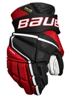 Hokej - Rękawice hokejowe Bauer Vapor Hyperlite Black/Red Junior 11 cali - miniaturka - grafika 1