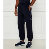Dresy męskie - EA7 Spodnie dresowe | Relaxed fit - miniaturka - grafika 1