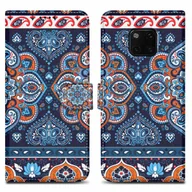 Etui i futerały do telefonów - Etui Do Huawei MATE 20 PRO Pokrowiec w Niebieska Mandala No. 1 Etui Case Cover Obudowa Ochronny Cadorabo - miniaturka - grafika 1