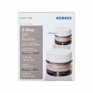 Korres Black Pine Czarna Sosna Krem Na Dzień Cera Sucha 40ml Krem Na Noc - Kremy do twarzy Korres Black Pine Czarna Sosna Krem Na Dzień Cera Sucha 40ml Krem Na Noc - Kremy do twarzy - miniaturka - grafika 1