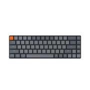 Klawiatury - Keychron K7 Ultra-Slim Brown Gateron Hot-Swap K7-G3 szara - miniaturka - grafika 1