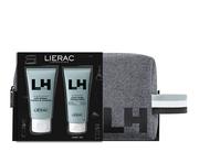 Kosmetyki do pielęgnacji twarzy męskie - Lierac Homme (Nawilżający krem-żel 50ml + Żel pod prysznic 50ml + Kosmetyczka) - miniaturka - grafika 1