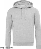 Odzież robocza - Stedman SST5630 - Bluza z kapturem SST5630 unisex. - szary heather XS - miniaturka - grafika 1