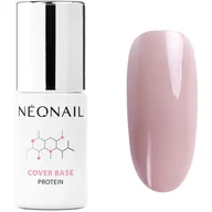 Lakiery hybrydowe - NeoNail - COVER Base Protein - Proteinowa, koloryzująca baza do paznokci - 7,2 ml - 9481-7 - SOFT NUDE - miniaturka - grafika 1