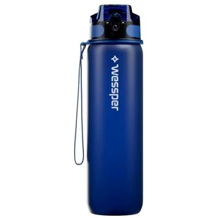 Butelka tritanowa WESSPER Activemax Wes261-nb Granatowy - Shakery i bidony sportowe - miniaturka - grafika 1