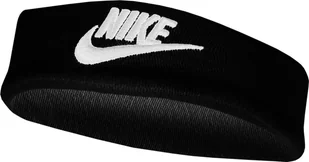 Nike Opaska na głowę Nike Classic Terry czarna N1008665010OS - Ozdoby do włosów - miniaturka - grafika 1