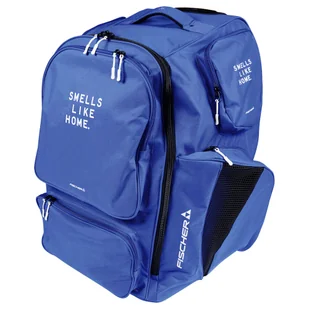 Torba hokejowa na kółkach Fischer Backpack Blue/White Senior - Torby sportowe - miniaturka - grafika 1