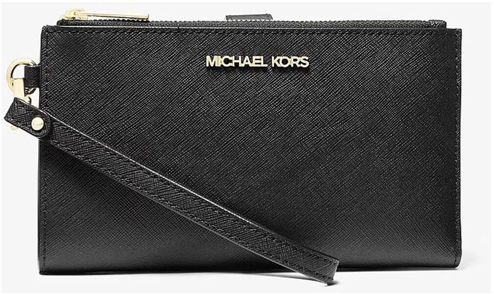 Michael Kors Portfel Damski Michael Kors Jet Set Travel 35F8GTVW0LBLA Czarny