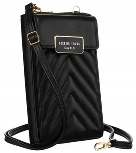 Damski portfel z paskiem etui na telefon Cavaldi - Torebki damskie - miniaturka - grafika 1