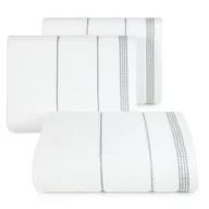 Ręczniki - Eurofirany Euro Firany Ręcznik Kąpielowy Mira 01 500 g/m2 Biały 30x50 1071253 - miniaturka - grafika 1