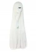 Dodatki do strojów karnawałowych - Peruka Włosy Długie 100Cm Białe Anime Manga W29 - miniaturka - grafika 1