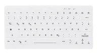 Klawiatury - CHERRY AK-C4112 klawiatura Medyczna USB QWERTZ Niemiecki Biały AK-C4112F-U1-W/GE - miniaturka - grafika 1