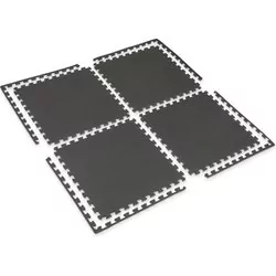 Mata amortyzująca pod sprzęt Puzzle 120x120x1cm 4szt. Gymtek - Maty do ćwiczeń - miniaturka - grafika 1