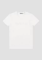 Koszulki męskie - T-Shirt Męski Antony Morato Slim Fit Biały - Xxl - miniaturka - grafika 1