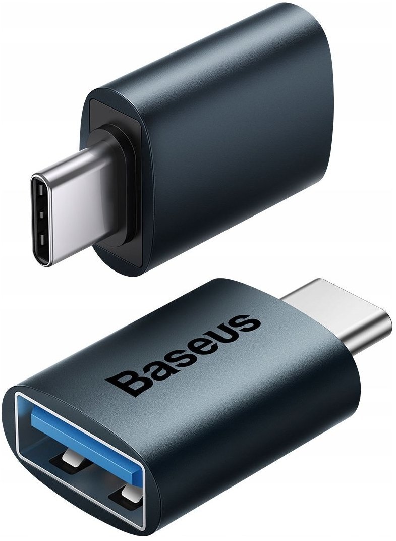 Baseus Adapter Przejściówka USB C do USB 3.1 Transmisja Danych Do Telefonu Laptopa