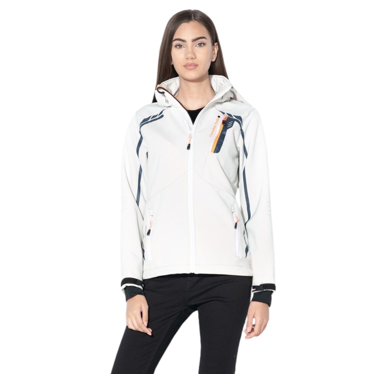 Kurtka damska sportowa Canadian Peak Tara Lady softshell szara-M