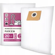 Worki do odkurzaczy - 20x Worek do Odkurzacza Flex S 36 Syntetyczny Duży Mocny Torba Worki G9 - miniaturka - grafika 1