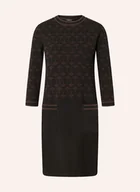 Sukienki - Joop! Sukienka Z Dzianiny Klamie Z Rękawami 3/4 braun - miniaturka - grafika 1