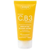 Kremy i maski do rąk - Ziaja Witamina C.B3 Niacynamid Naturalnie Nawilżamy, krem do rąk, na dzień i na noc, 50 ml - miniaturka - grafika 1