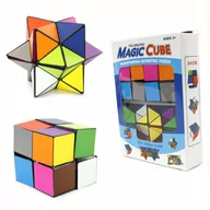Zabawki interaktywne dla dzieci - Magiczna kostka antystresowa fidget cube 2szt - miniaturka - grafika 1