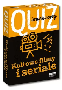 Edgard Kultowe filmy i seriale Quiz imprezowy - Gry planszowe - miniaturka - grafika 1