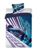Pościel dla dzieci - Pościel Młodzieżowa bawełniana 140x200 AUTO BOLID - miniaturka - grafika 1