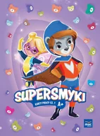 Edukacja przedszkolna - Supersmyki. Poziom A+. Karty pracy. Część 1 - miniaturka - grafika 1